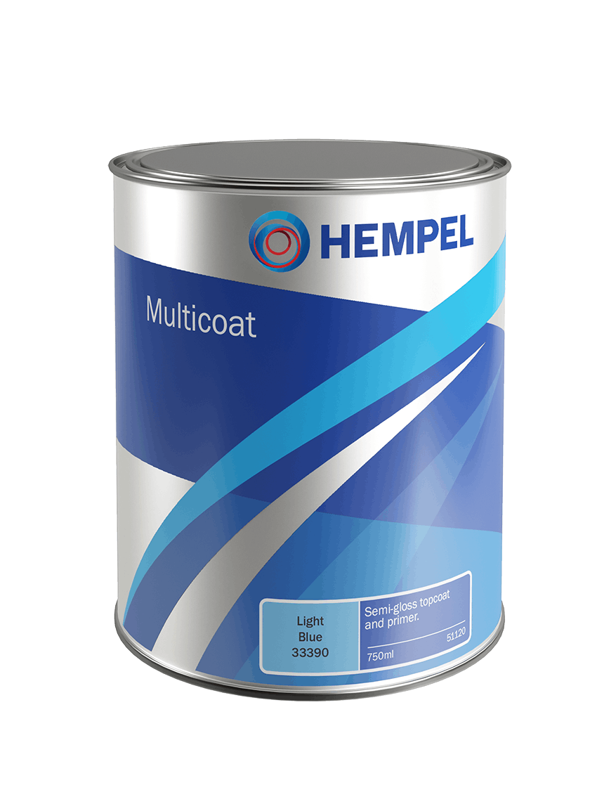 Hempel Bådmaling - Hempel Multicoat Maling 0,75 Liter Black 19990 - Maling