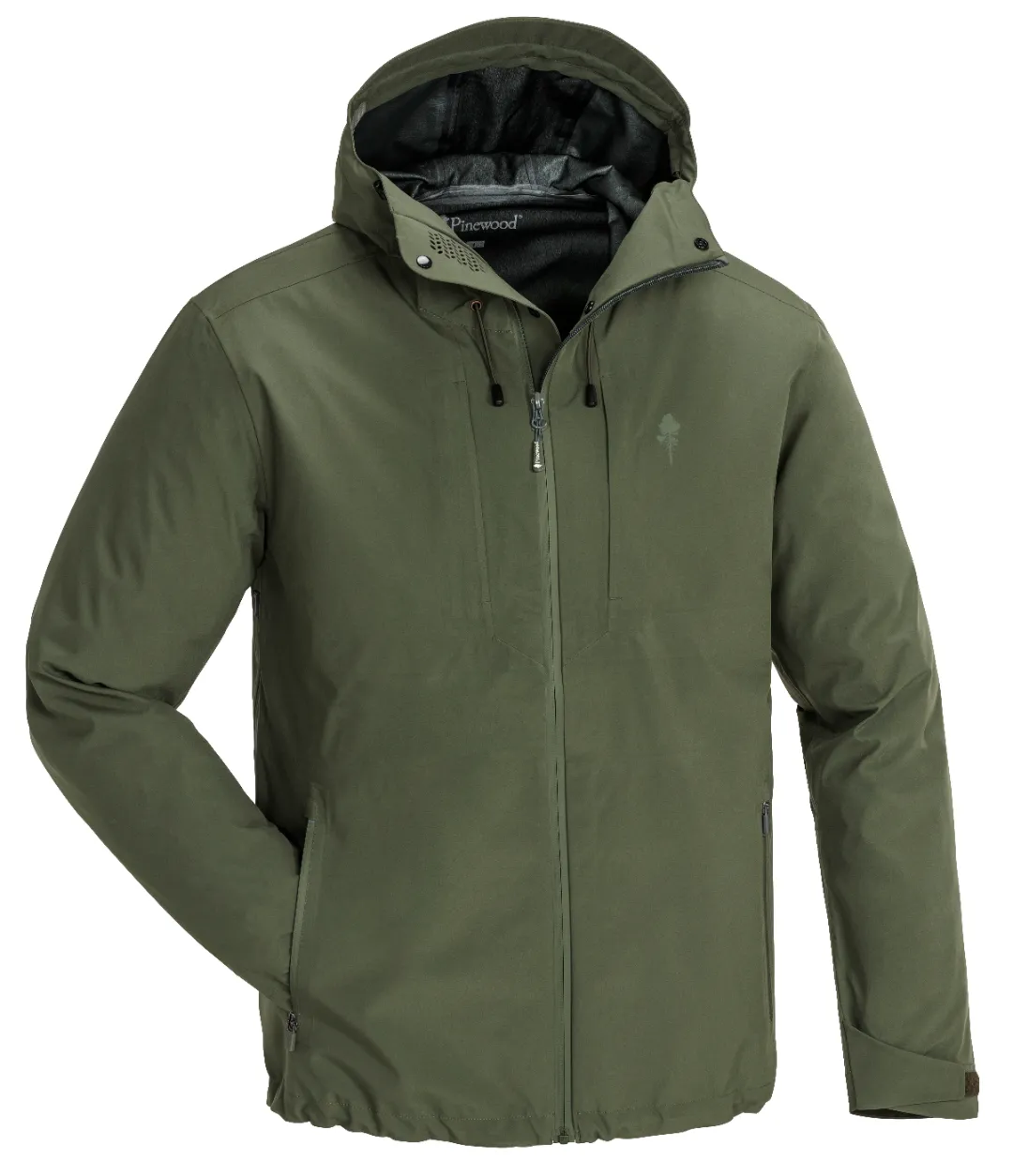 Pinewood Abisko Telluz Men's Jakke Moss Green L - Regnjakker