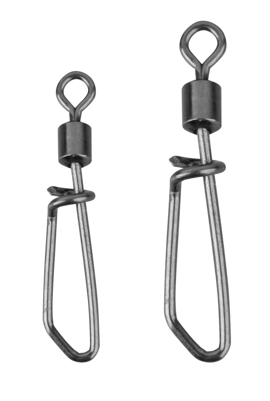 Savage Gear Spin Swivel Snaps (10stk.) M #6 (26kg) - Blinklåse/Svirvel