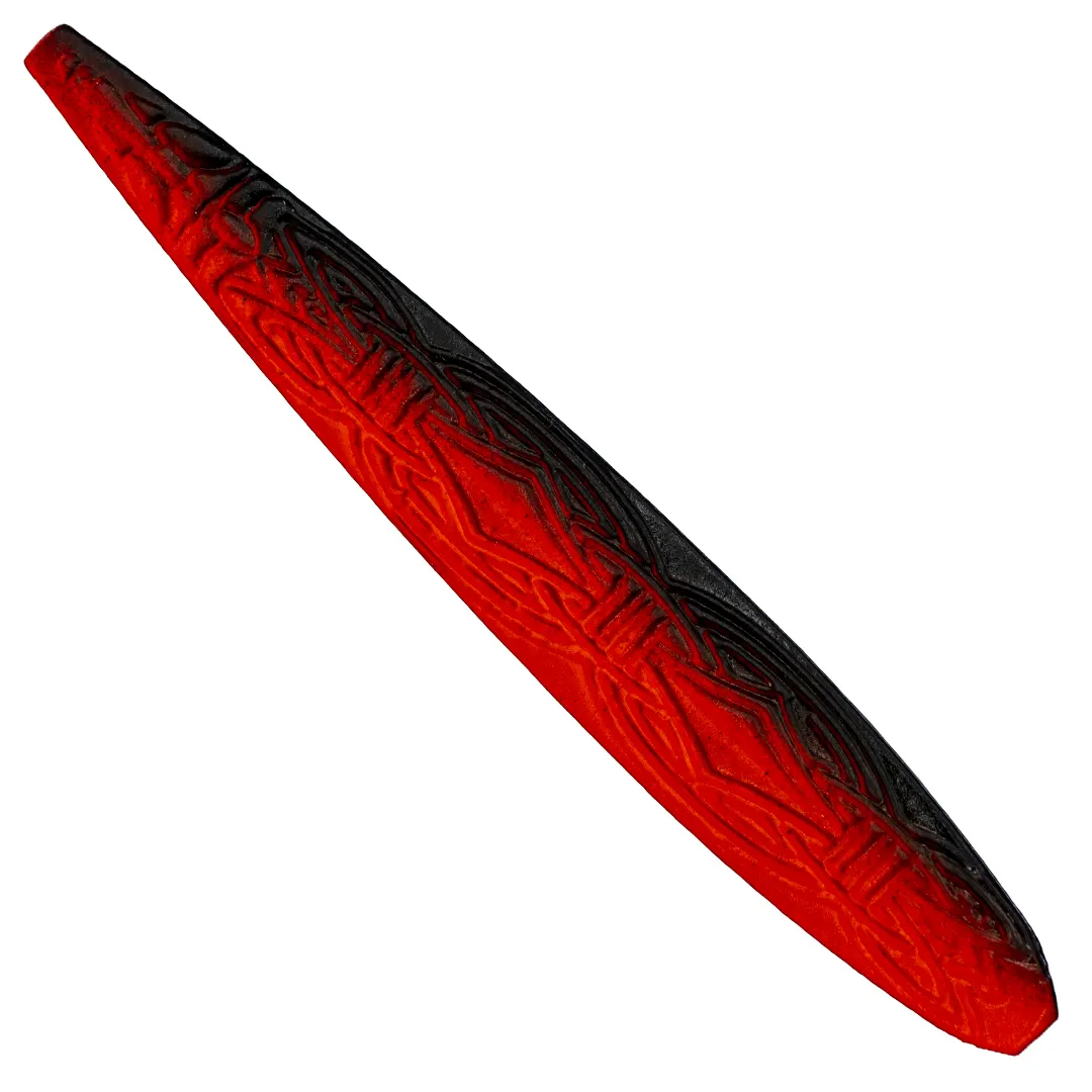 Odin-Lures Viking Slim Gennemløber 20 Gram Knight Night - Håndmalet/lavet i Danmark