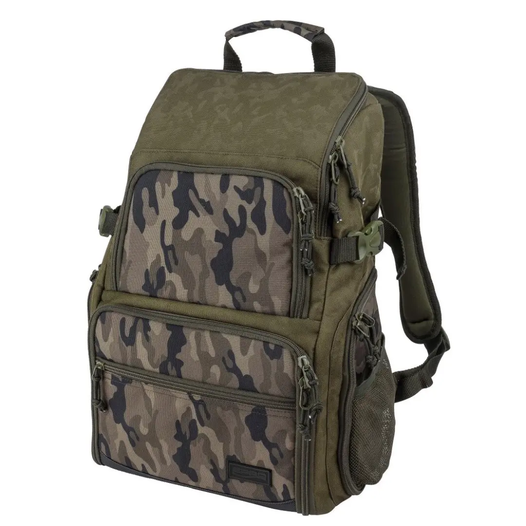 Spro Backpack Camouflage + 4 boxes - Tasker med æsker