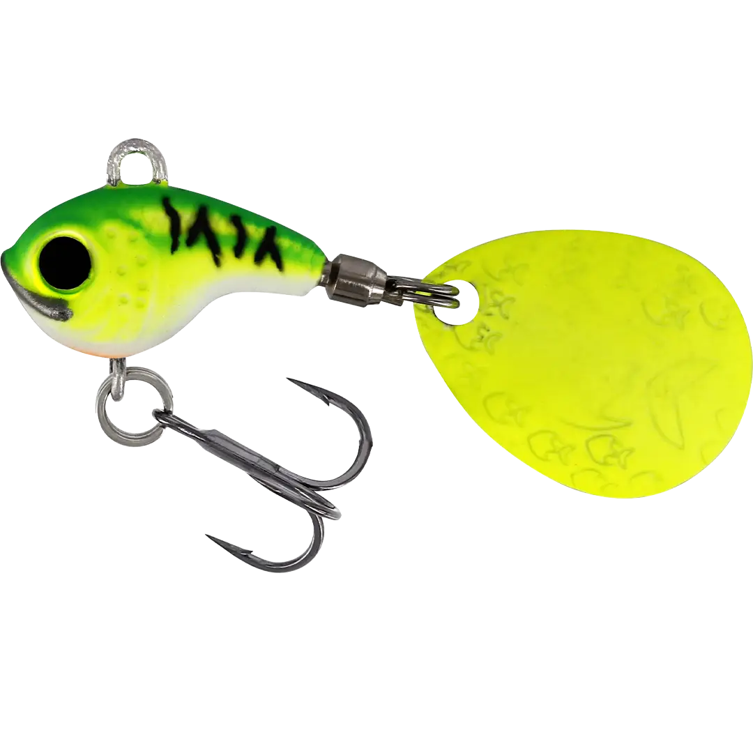 Westin Dropbite Tungsten Spin Tail Jig REST 2cm 13g Chartreuse Ice - Spinner