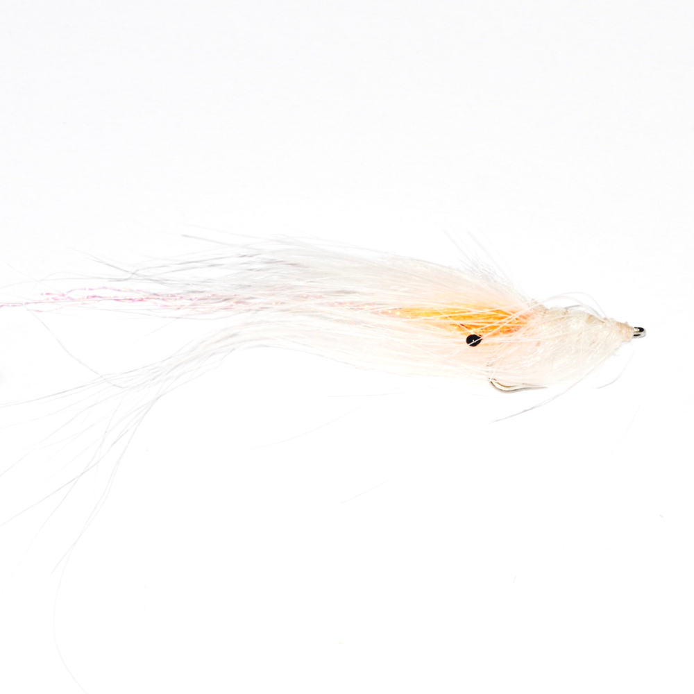 Effekt Flies Pattegrisen Salmon White Shellback St. 6 - Kystfluer