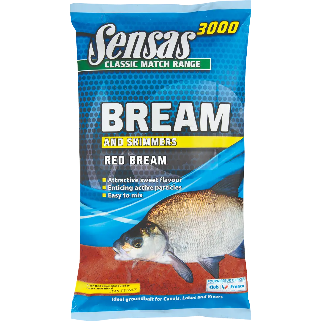 Sensas Classic 3000 UK Range 1kg Red Bream - Bait