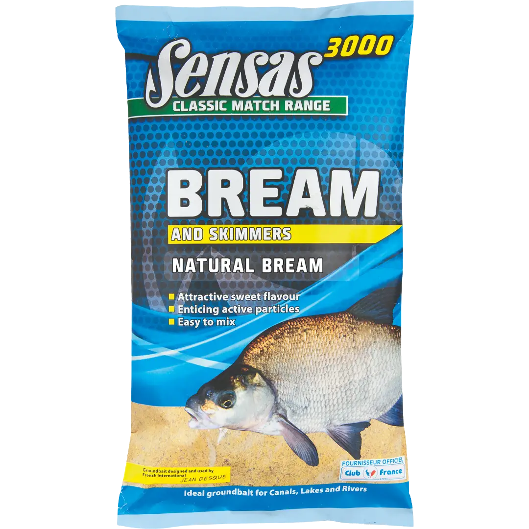 Sensas Classic 3000 UK Range 1kg Natural Bream - Bait