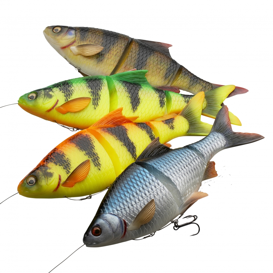 Savage Gear 4D Line Thru Roach 18cm 86gram Medium Sink Roach - Gedde