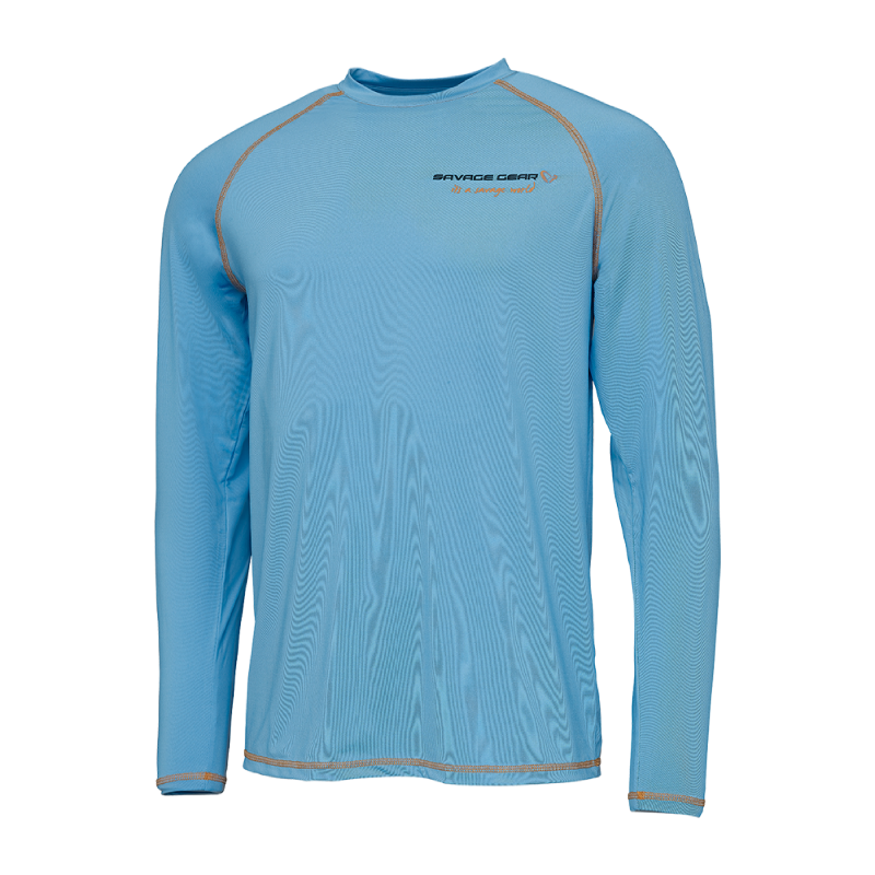 Savage Gear Aqua UV Long Sleeve Tee - kun str. S S - Pullovers mv.