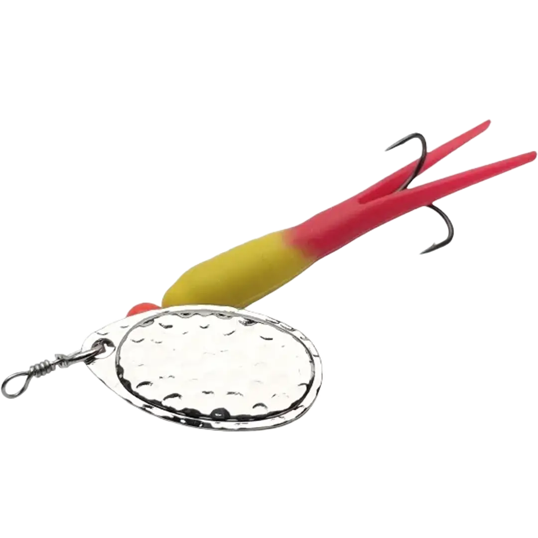 KarlK Mini Kondomspinner 12 Gram Rød/Gul Med Sølv Blad - Spinner
