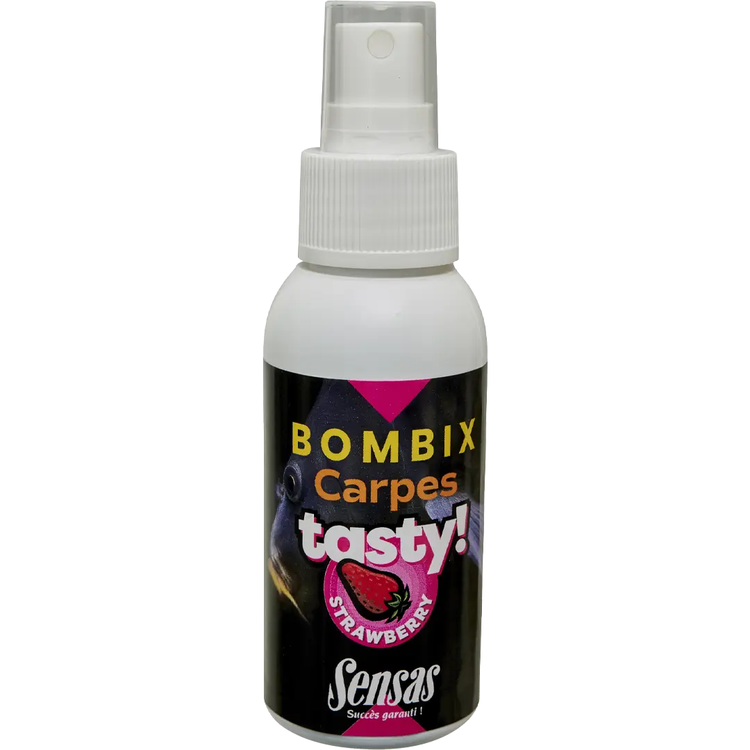 Sensas Carp Tasty Bombix Spray Strawberry - Dip/Liquide/Oil