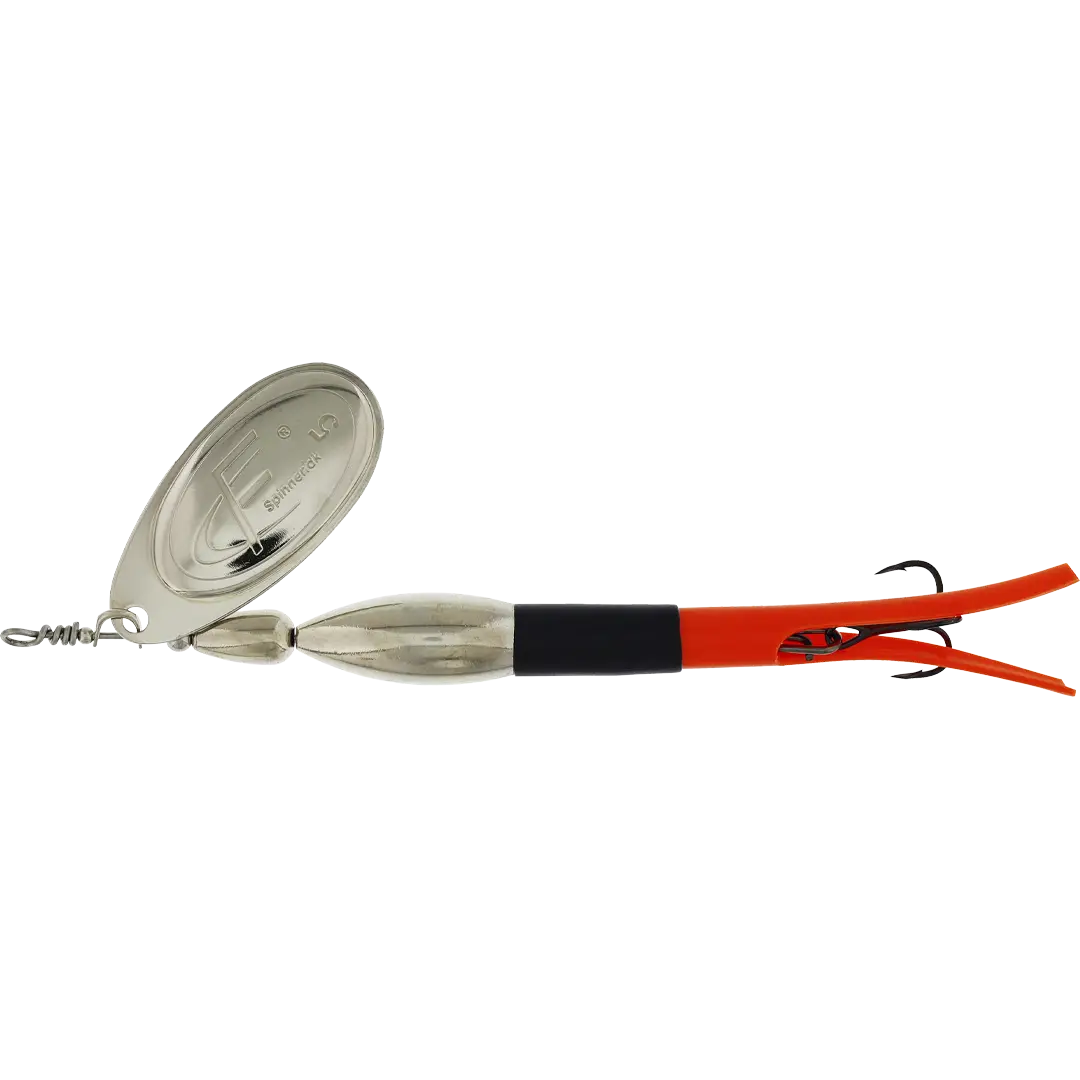 Westin FC Spinner Bullet 30 Gram Black/Fluoro Orange Silver Blad - Spinner