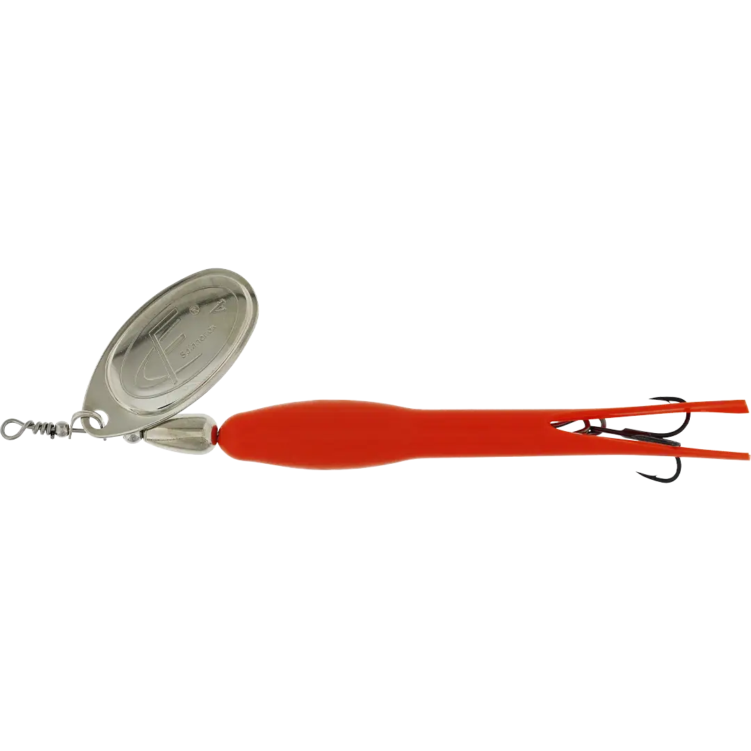 Westin FC Spinner Downstream 25 Gram Fluoro Orange Silver Blad - Spinner