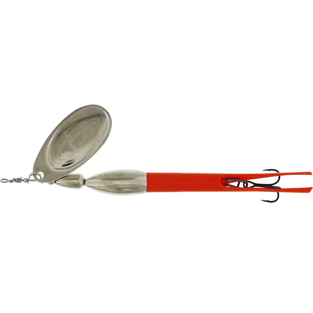 Westin FC Spinner Bullet 35 Gram Fluoro Orange Silver Blad - Spinner