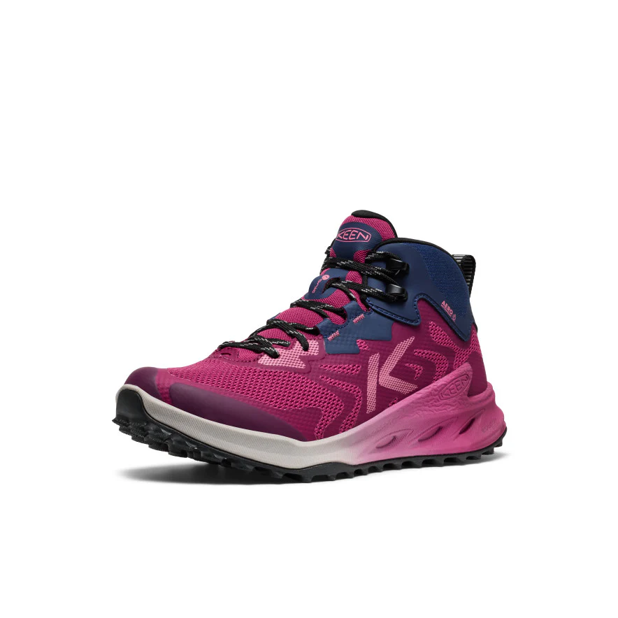 Keen Women's Zionic NXT Waterproof Hiking Boot Beaujolais/Pink Lemonade 37½ - Vandrestøvler