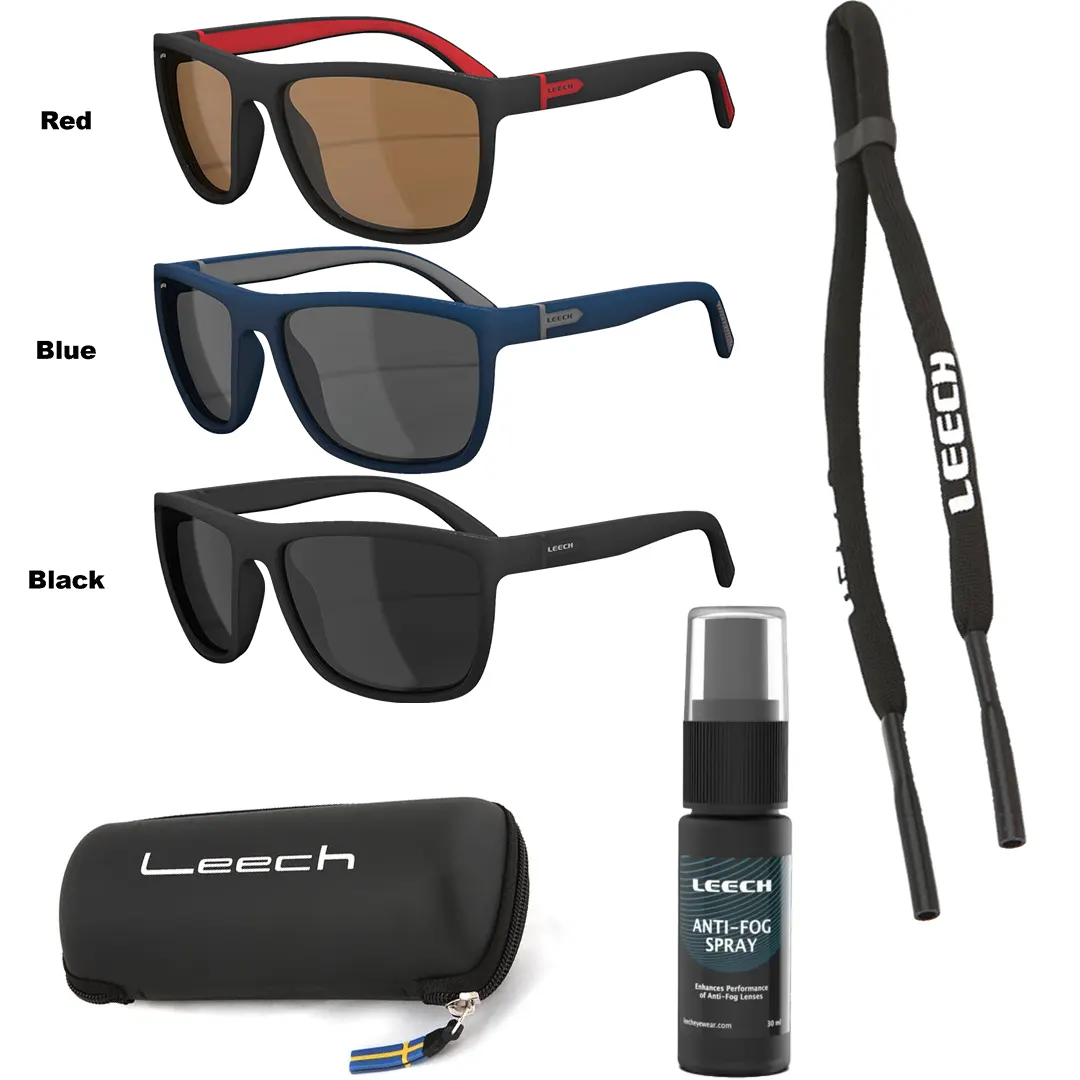 Leech ATW6 Polaroid Solbrille Pakke - Fiskebriller