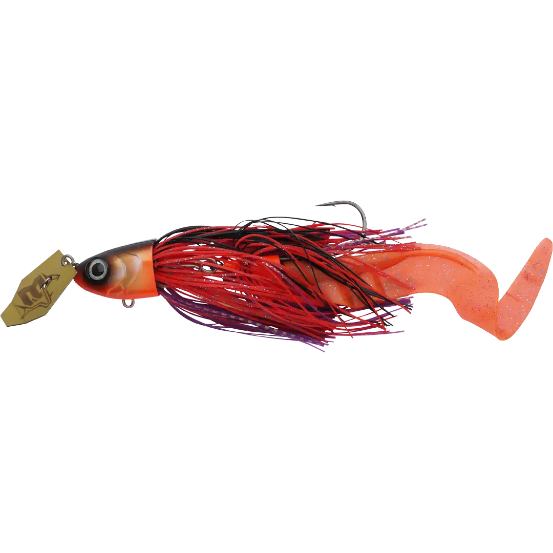 Abu Garcia Beast Bladed Jig 25cm Red Tiger - Gedde