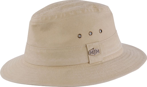 MJM Assen Washed Cotton kun str. S/M Beige S (55-56) - Hatte, huer, handsker & strømper