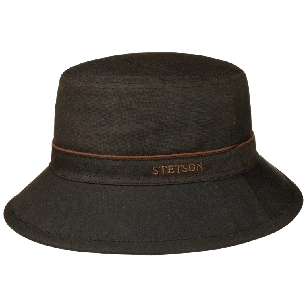 Stetson Avasun Waxed Cotton Bucket Hat M - Hatte