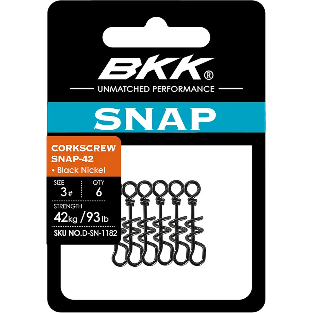 BKK Corkscrew Snap-42 St. 5 - Blinklåse/Svirvel