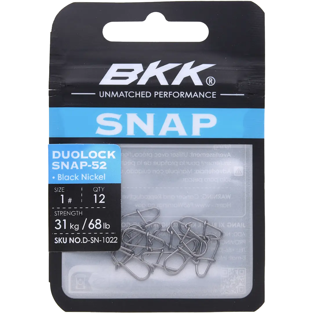 BKK Duolock Snap-52 St. 000 - Blinklåse/Svirvel