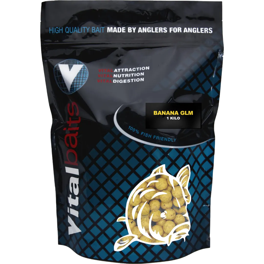 Vital Baits Boilies Banana GLM 14mm 1kg - Boilie