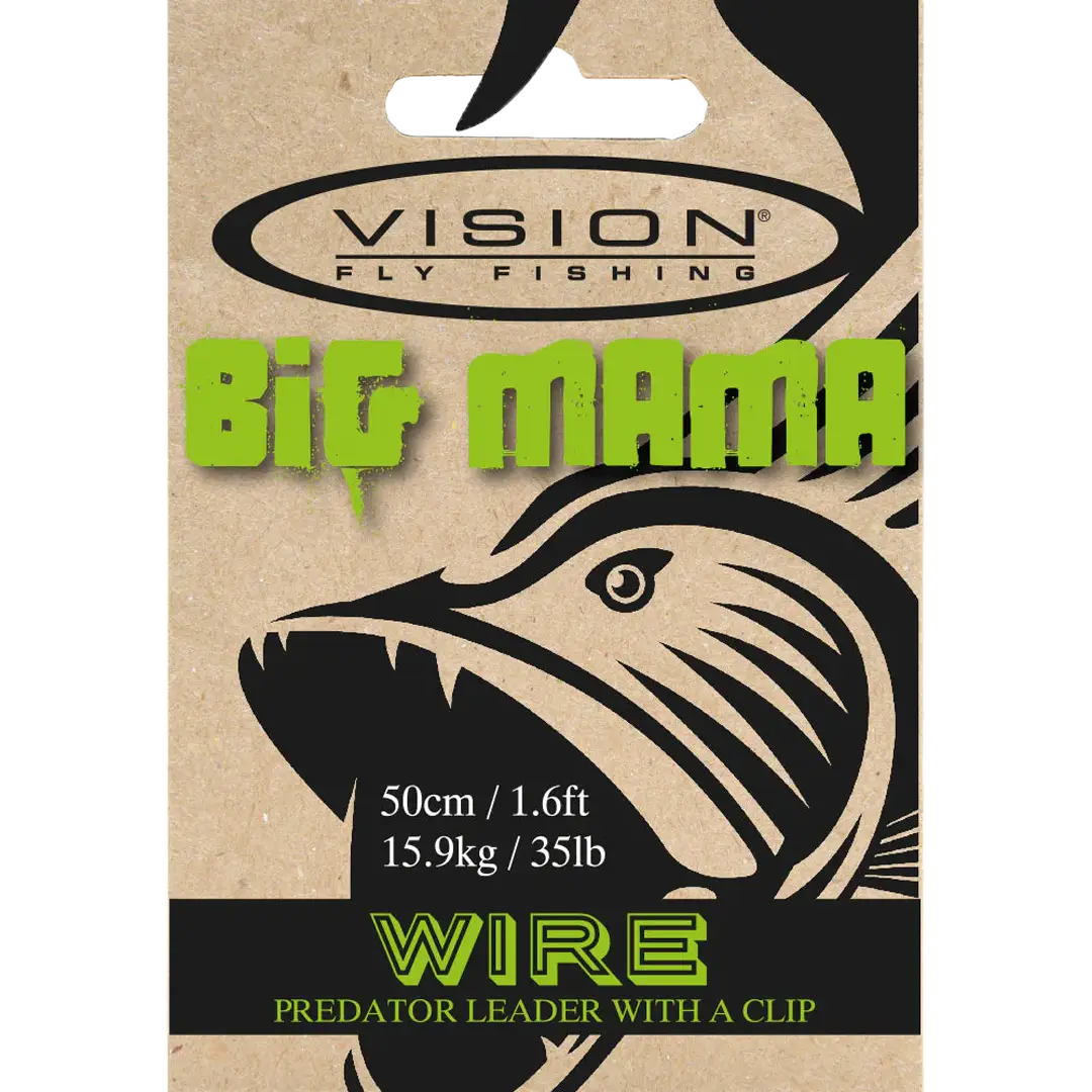 Vision Big Mama Wire Leader - forfang og forfangsruller