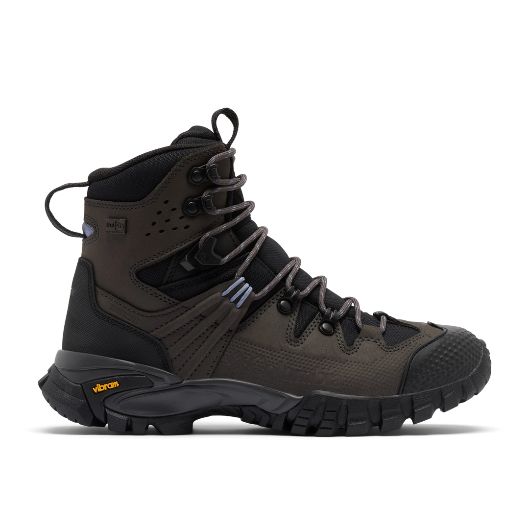 Columbia Women's GeoTerra Outdry LTR Boot kun str, 38 Black/New Moon 7 (38) - Vandre- og vinterstøvler