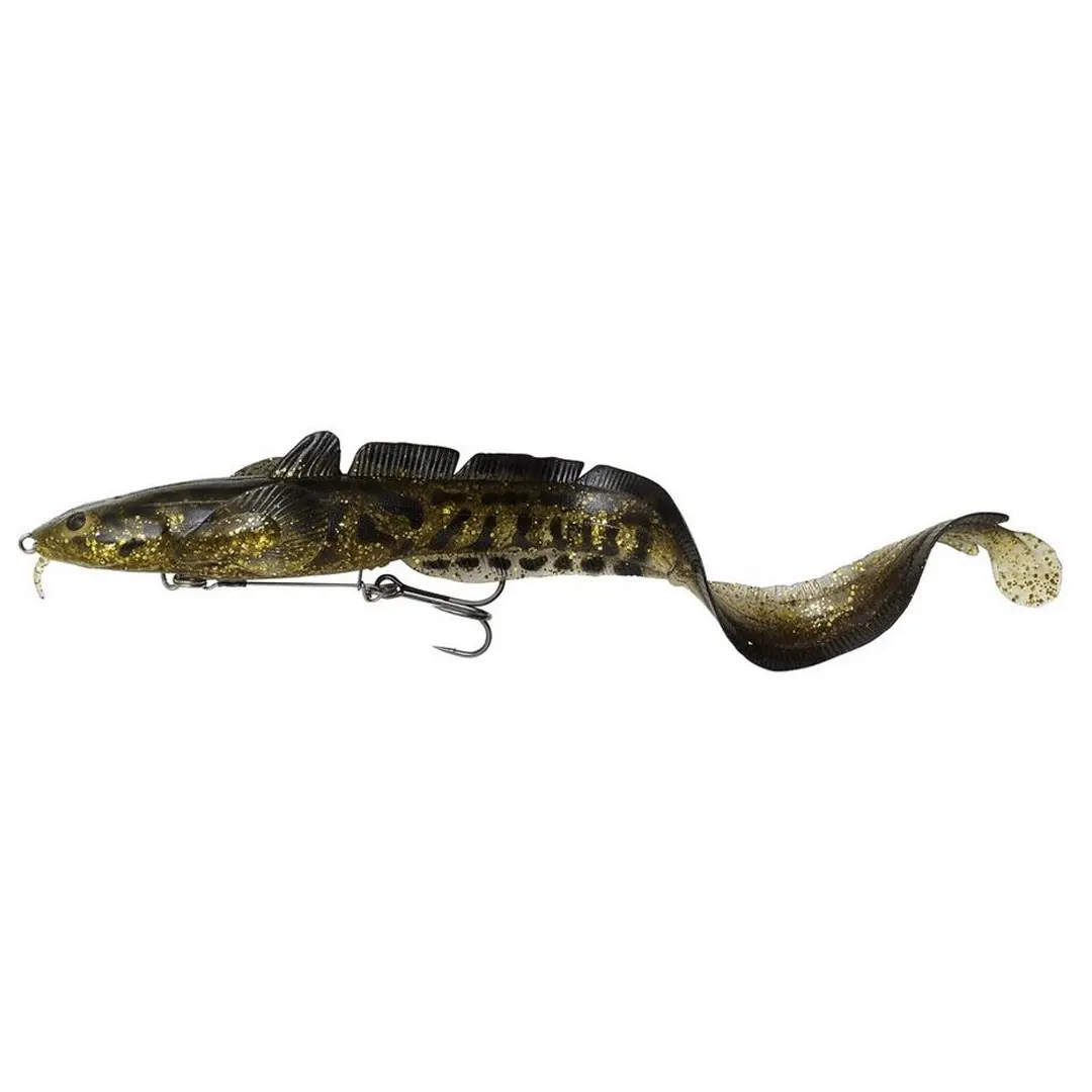 Savage Gear 3D Burbot Shallow Gold Burbot UV - Gedde