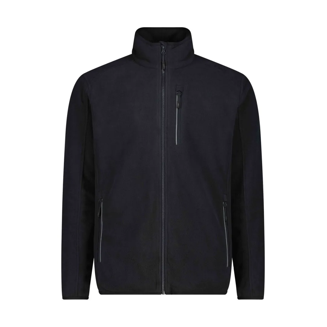 CMP Man Jacket Windstop Fleece Antracite XL (52) - Fleecetrøje