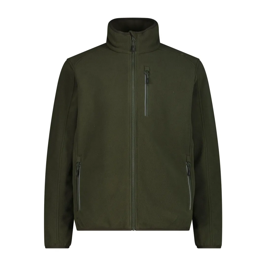 CMP Man Jacket Windstop Fleece Forest 3XL (56) - Fleecetrøje