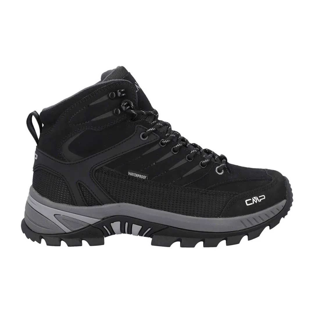 CMP Rigel 2.0 Mid WP Men's Boot Vandrestøvle Nero-Grey 44 - Vandrestøvler