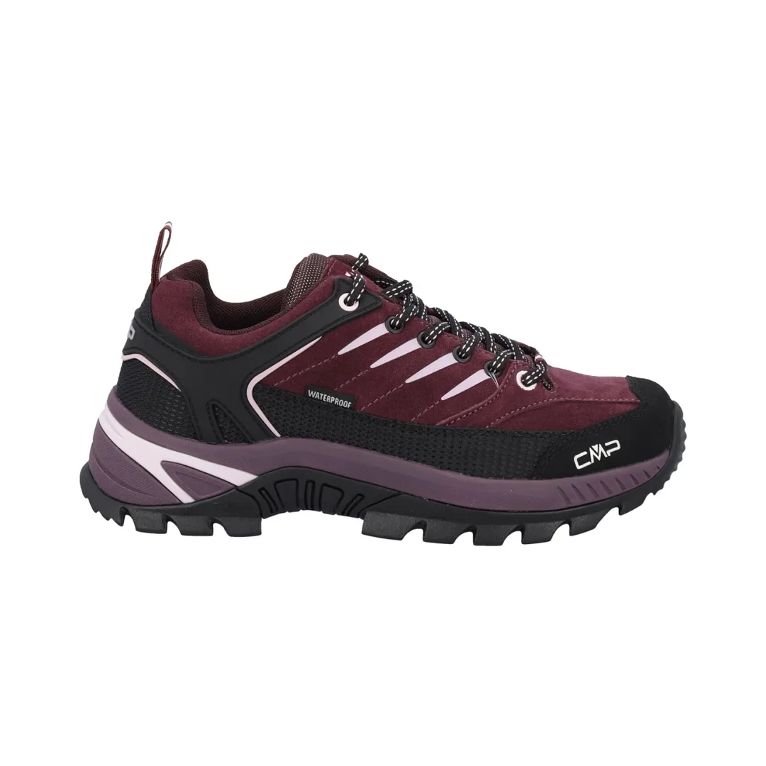 CMP Rigel 2.0 Low Women's WP Outdoor Sko Plum-Soft Pink 37 - Trekkingsko