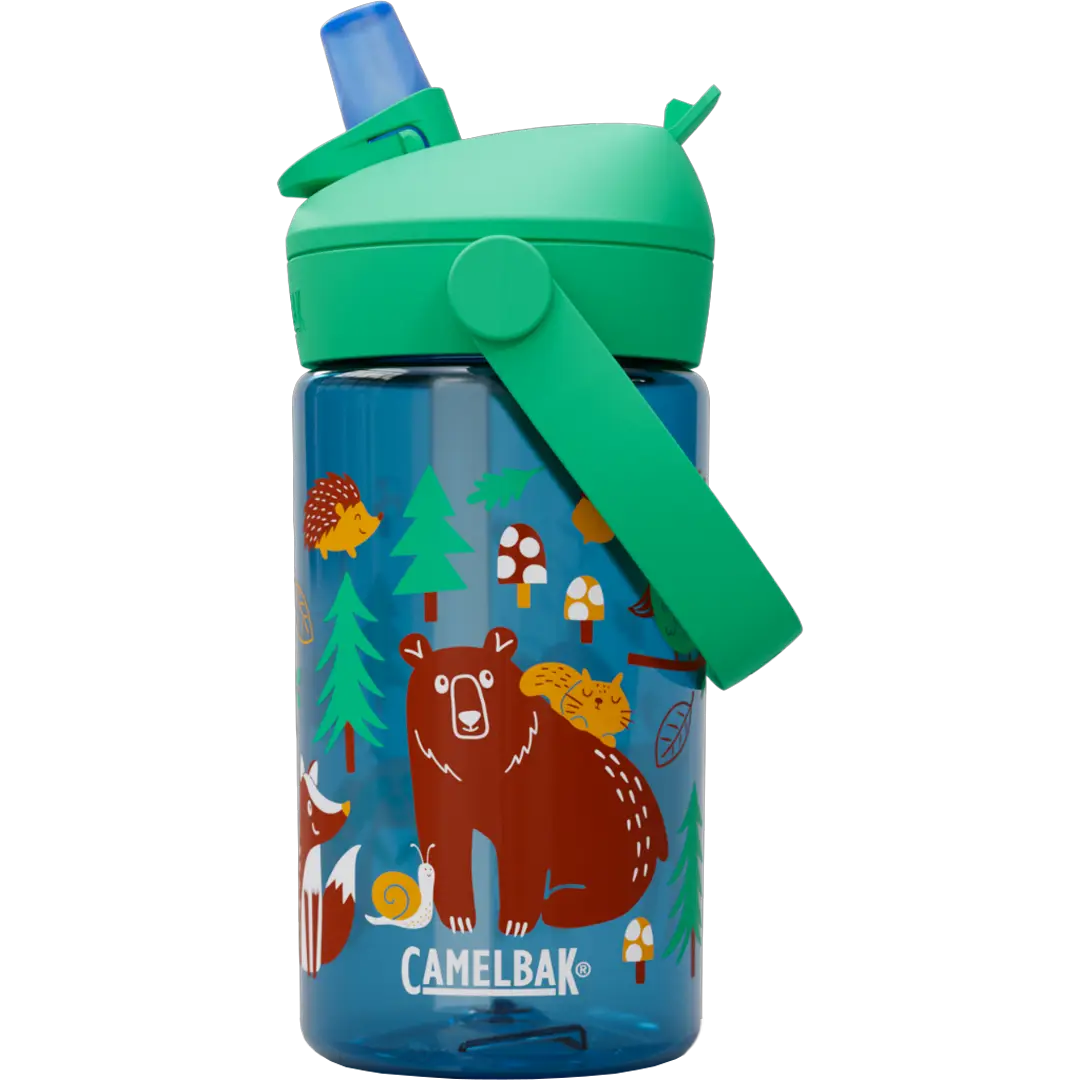 Camelbak Thrive Flip Straw Kids 0,4L Friendly Forrest - Flasker & Vandopbevaring
