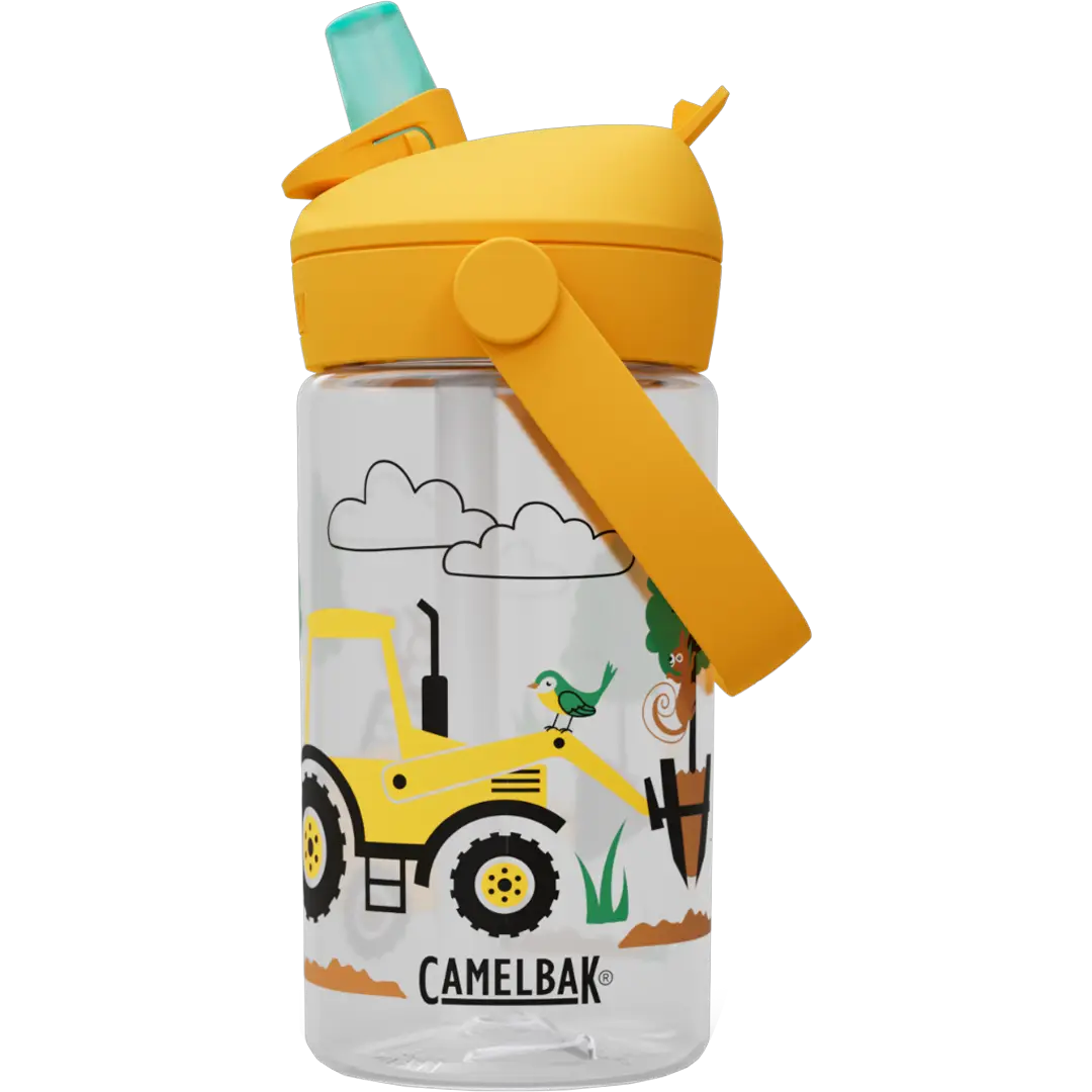 Camelbak Thrive Flip Straw Kids 0,4L Tractor And Trees - Flasker & Vandopbevaring