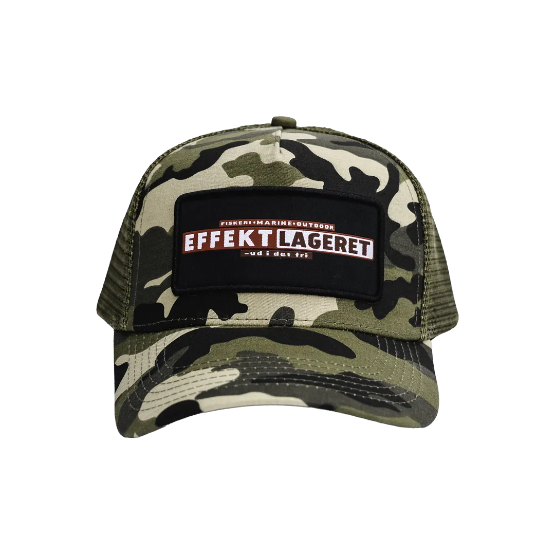 Effekt Wear - Effektlageret Logo Cap Camo m. Sort Logo Patch - Caps