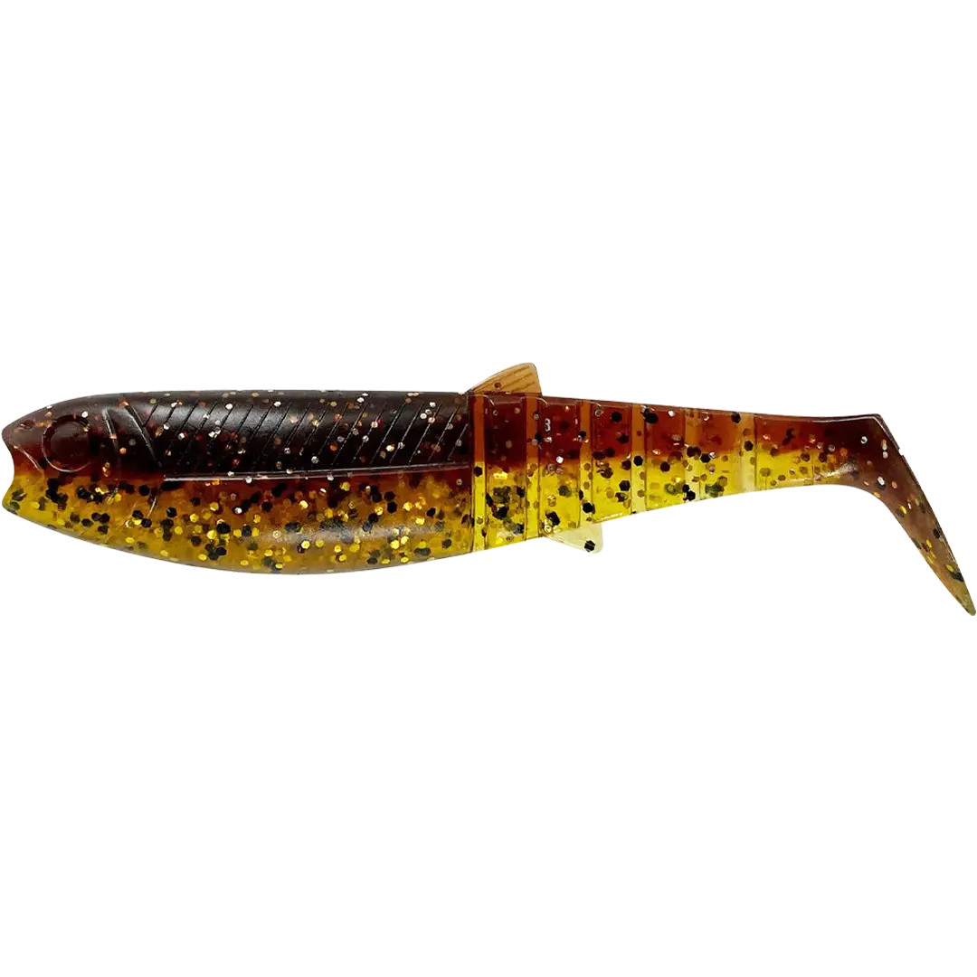 Savage Gear Cannibal Shad 2023 Giants 17,5cm 52gram (2 stk.) Motoroil UV - Aborre