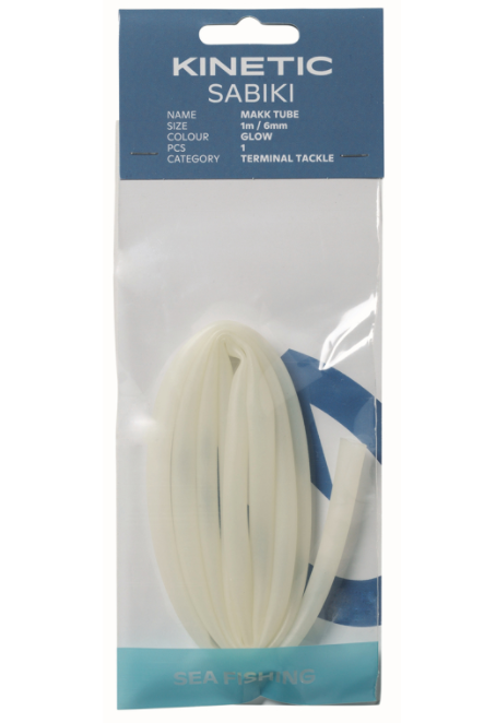 Kinetic Makk Tube 1meter selvlysende 6 mm - Havforfang