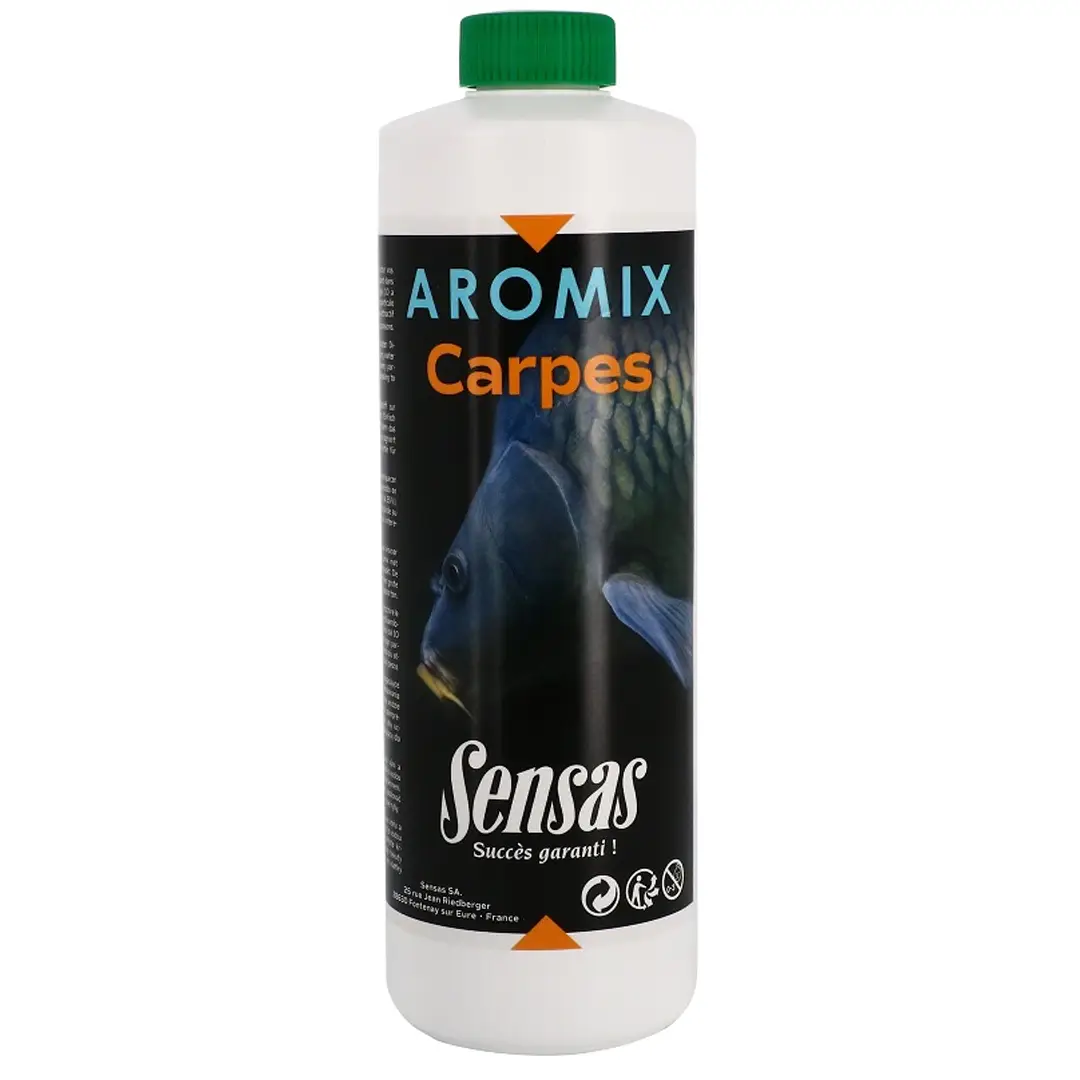 Sensas Aromix 500ml Carpes/Carp - Dip/Liquide/Oil