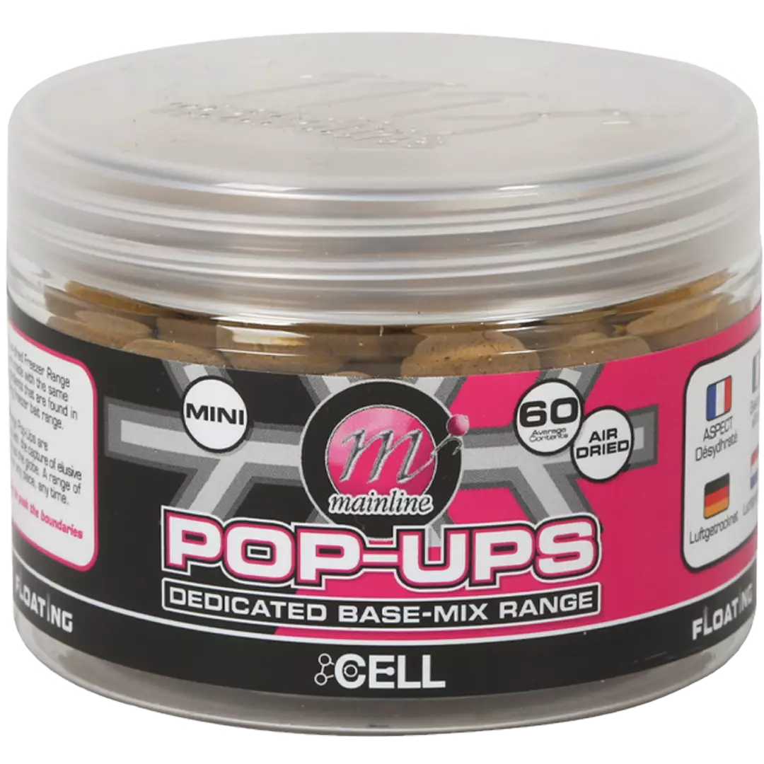 Mainline Dedicated Mini Pop-Ups 12mm Cell - Pop-up Boilies