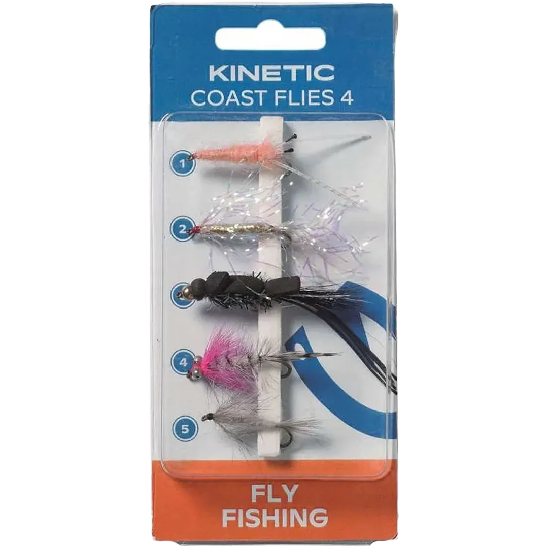 Kinetic Coast Flies 4 - Fyldte æsker