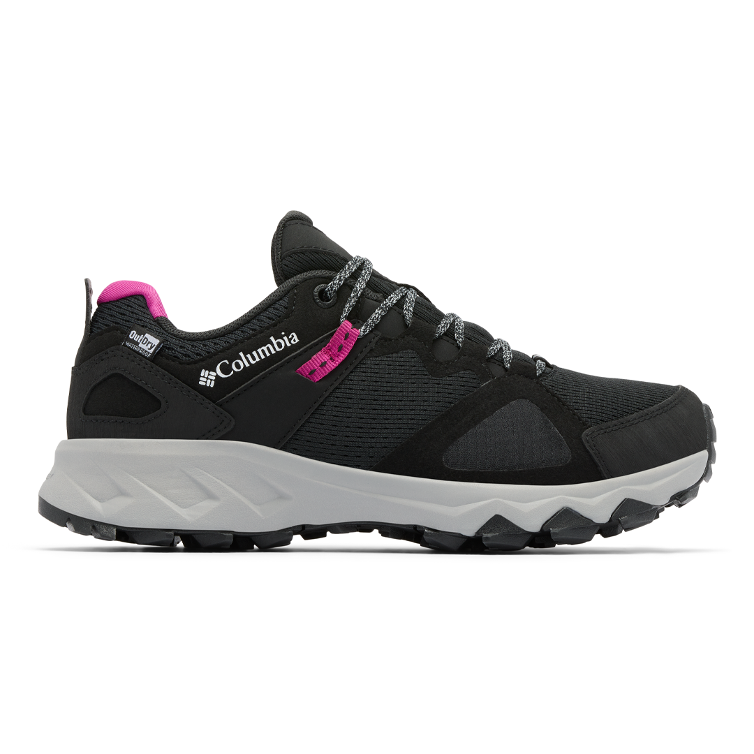 Columbia Women's Peakfreak Hera II OutDry Hiking Shoe Black/Wild Fuchsia 6 (37) - Trekkingsko