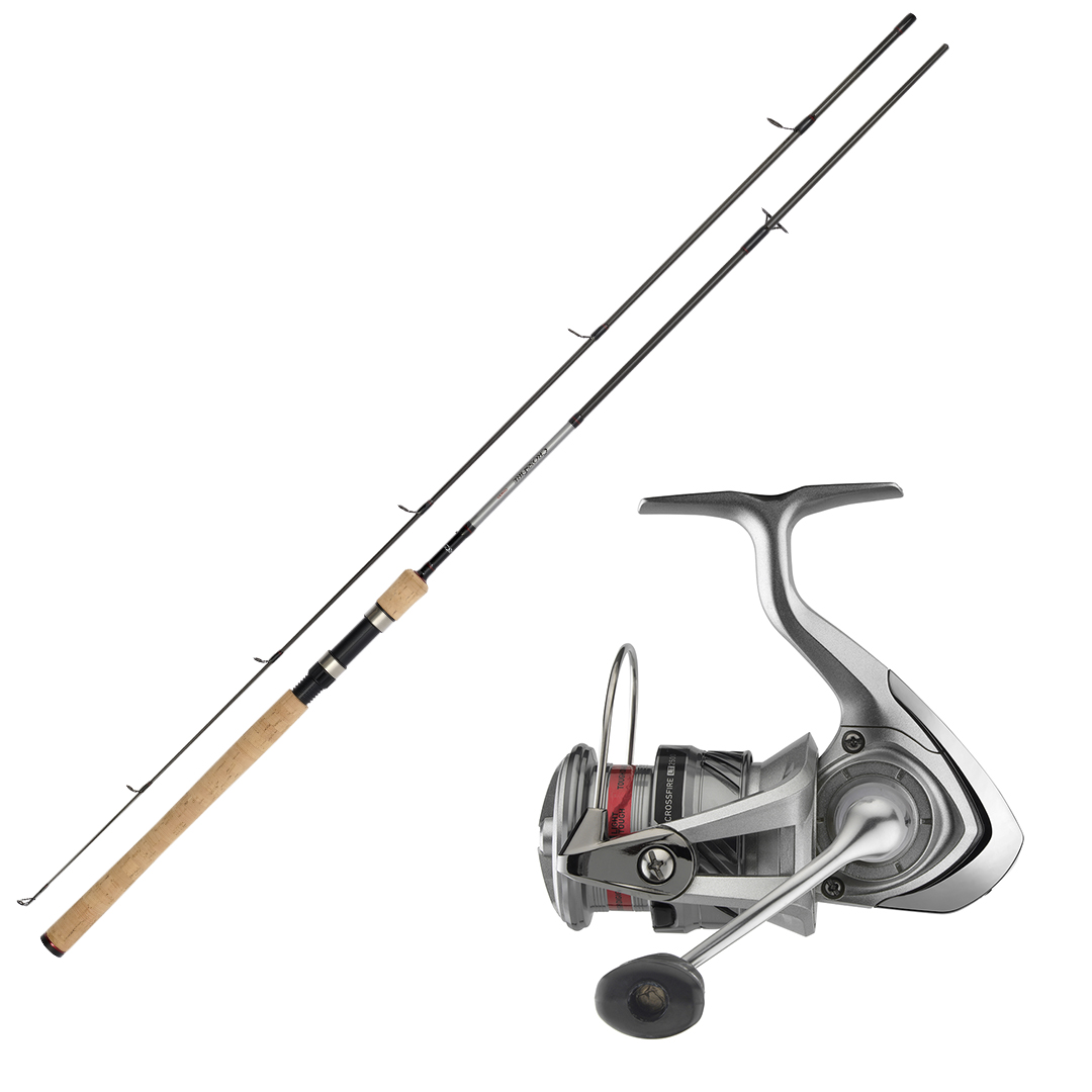 Daiwa Crossfire UL-Spinnesæt - UL-spinnesæt