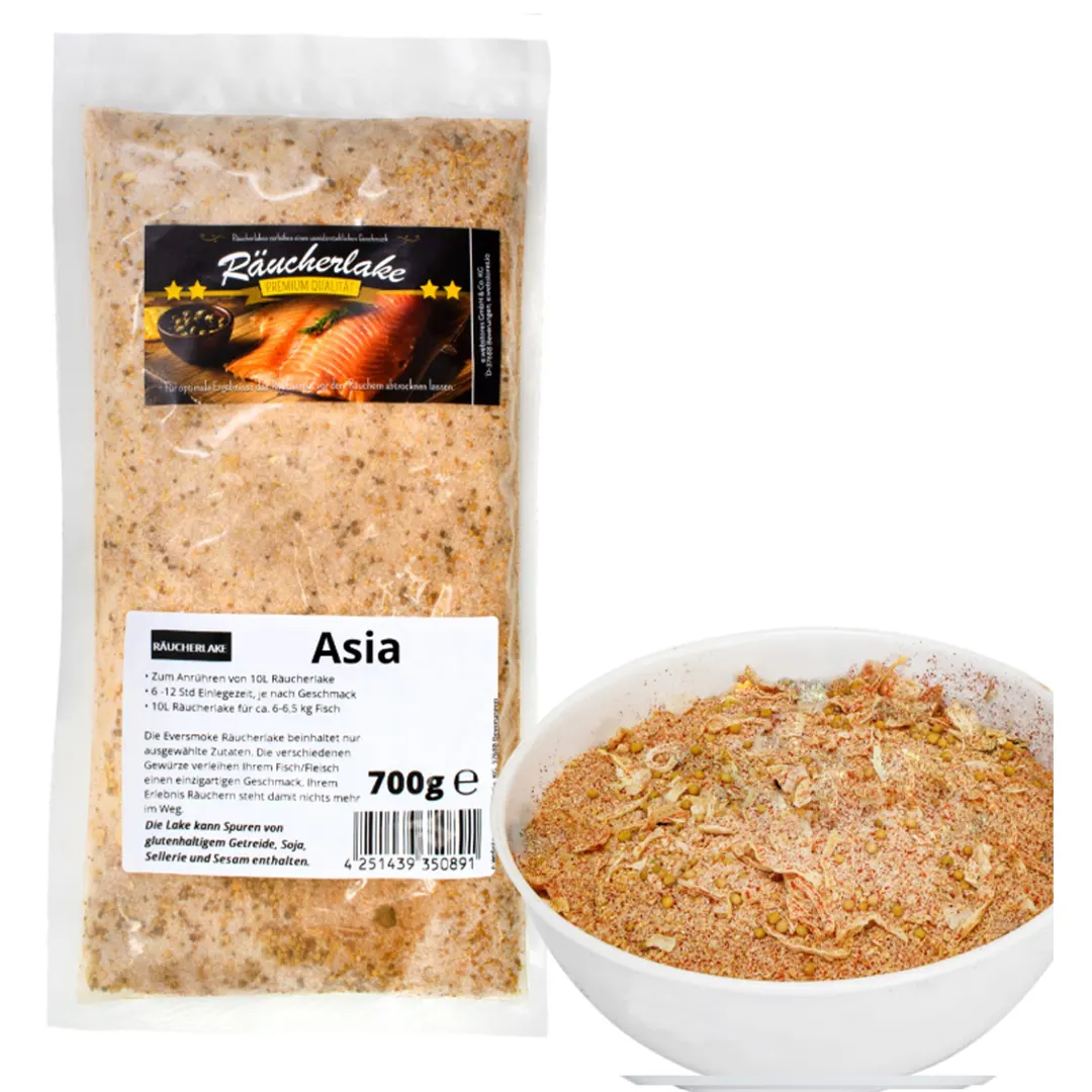 Smoke Club Rygesalt 700g Azie Ooster (Asien Orientalsk) - Rygesmuld, flis og salt
