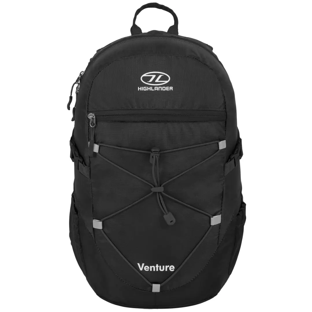 Highlander Venture Rygsæk 20L Sort - Rygsække