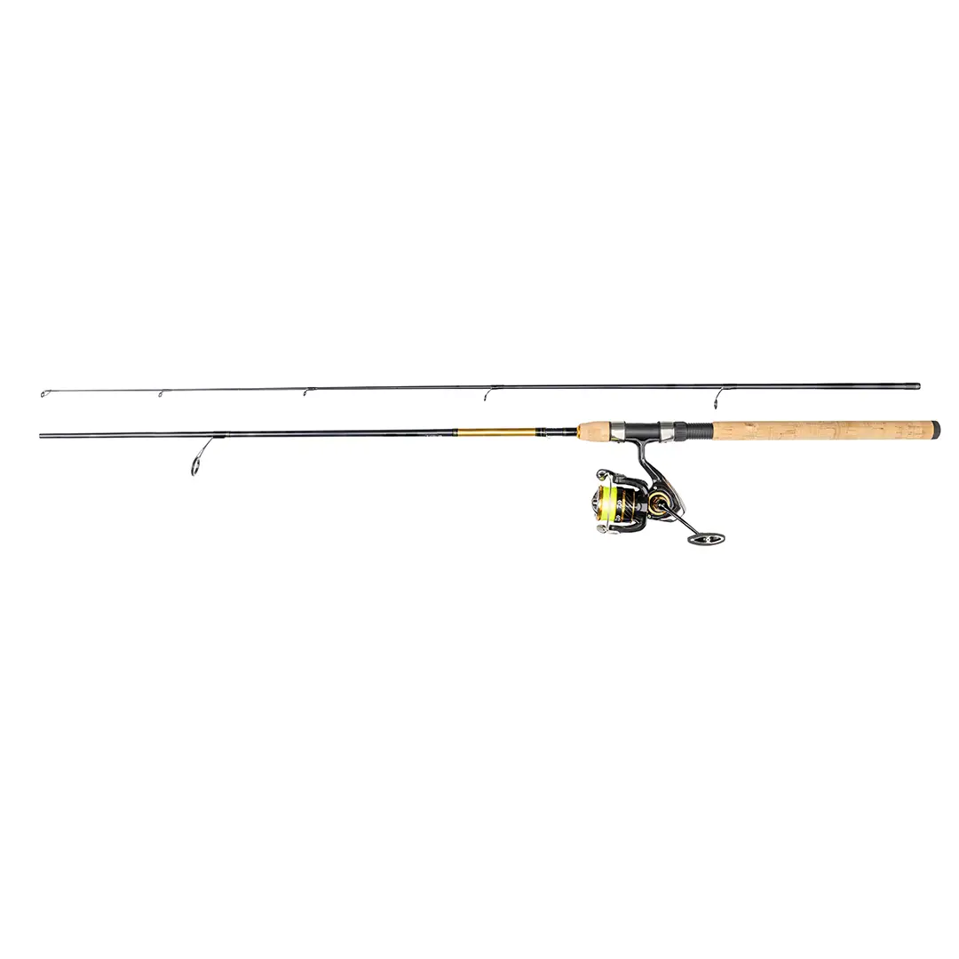 Daiwa 20 Crossfire LT Gold Rush Fiskesæt 8 Fod 7-28g - Spinnesæt