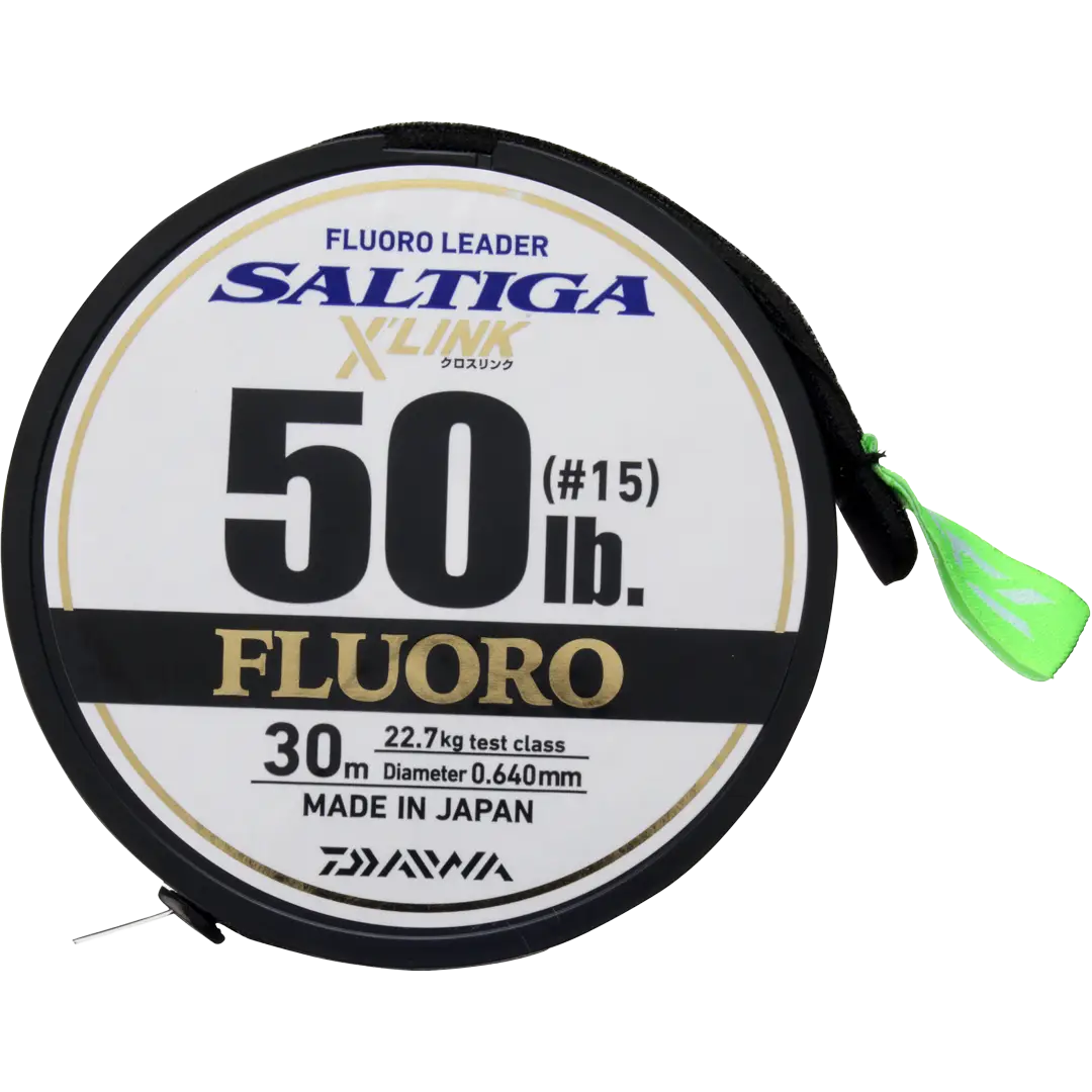Daiwa Saltiga X Link Fluorocarbon 30m 0,83mm 36,3kg - Fluorocarbon