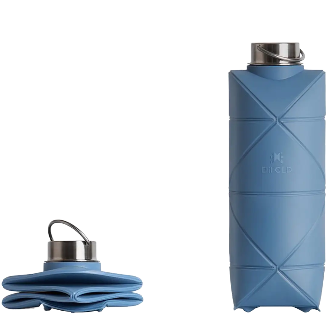 Difold Origami Bottle 750ml Sleek Blue - Drikkeflasker & Vandopbevaring