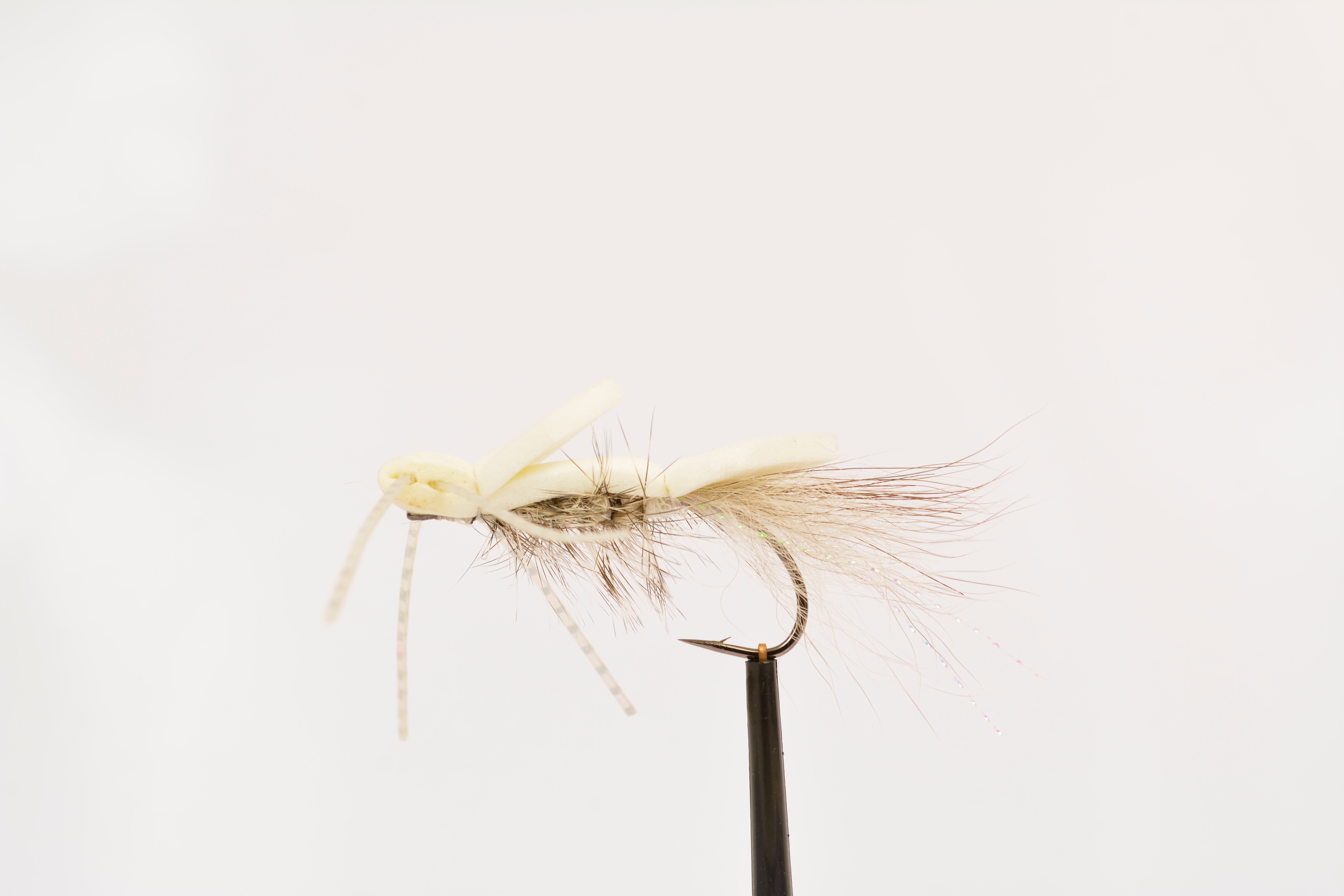 Effekt Flies Foam Skater White - Kystfluer