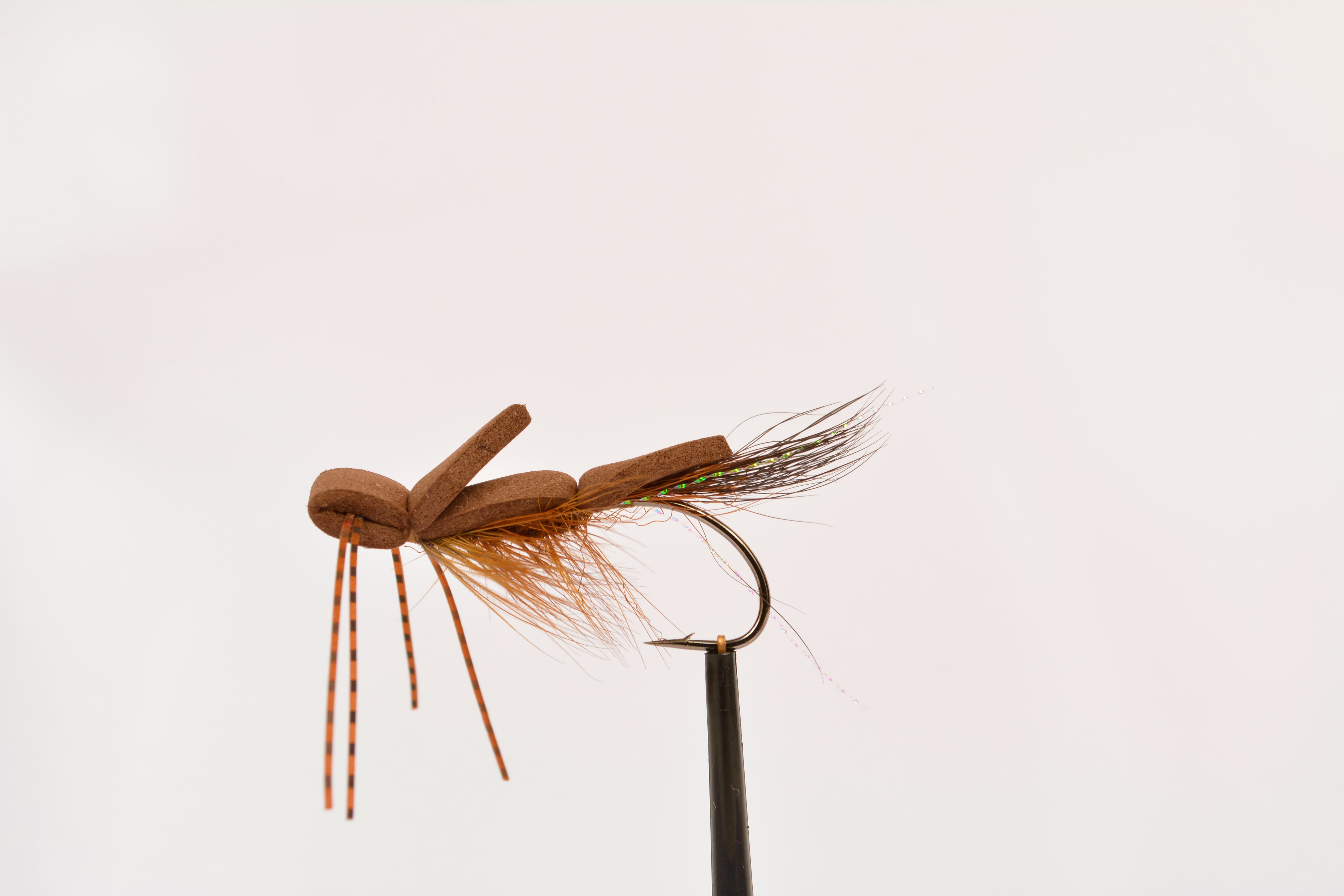 Effekt Flies Foam Skater Dark Brown - Kystfluer