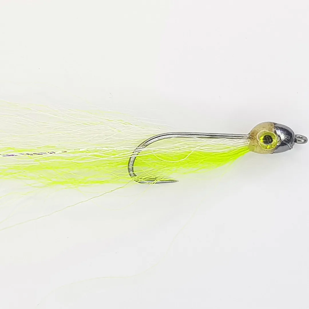 Effekt Flies Jiggy Chartruse - Kystfluer