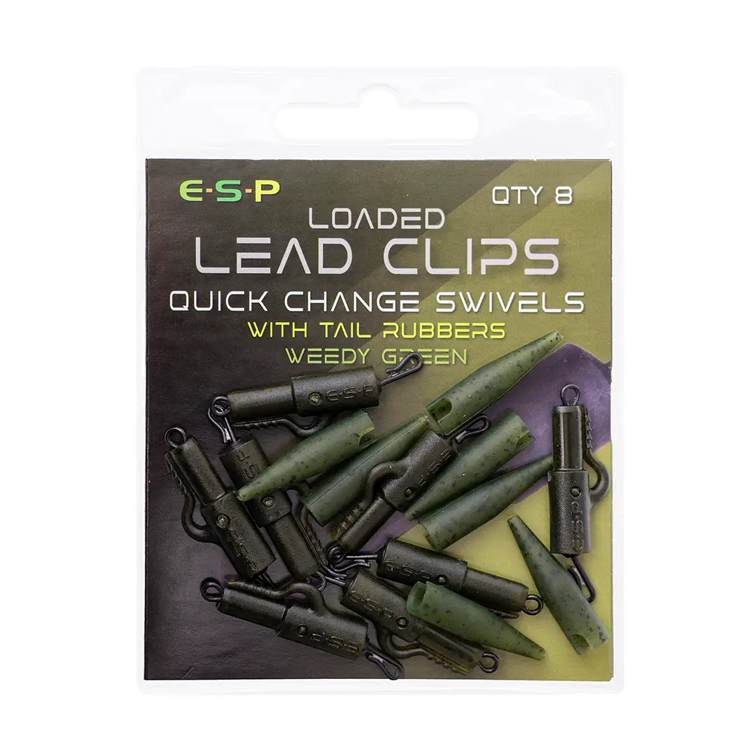 ESP Loaded Lead Clips Quick Change Grøn - Diverse